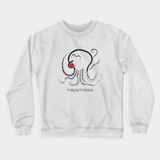 Happy Octopus Crewneck Sweatshirt